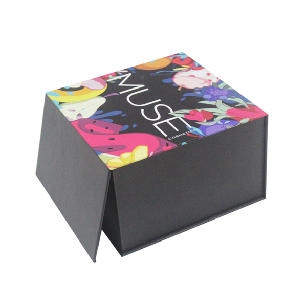 Customized luxury rigid paper box supplier made cosmetic box